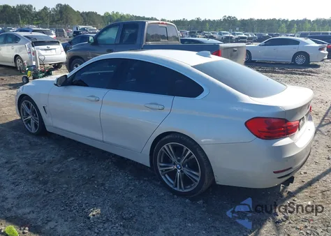 2017 BMW 430I Gran Coupe из США, поврежденный, VIN WBA4F7C30HG789541